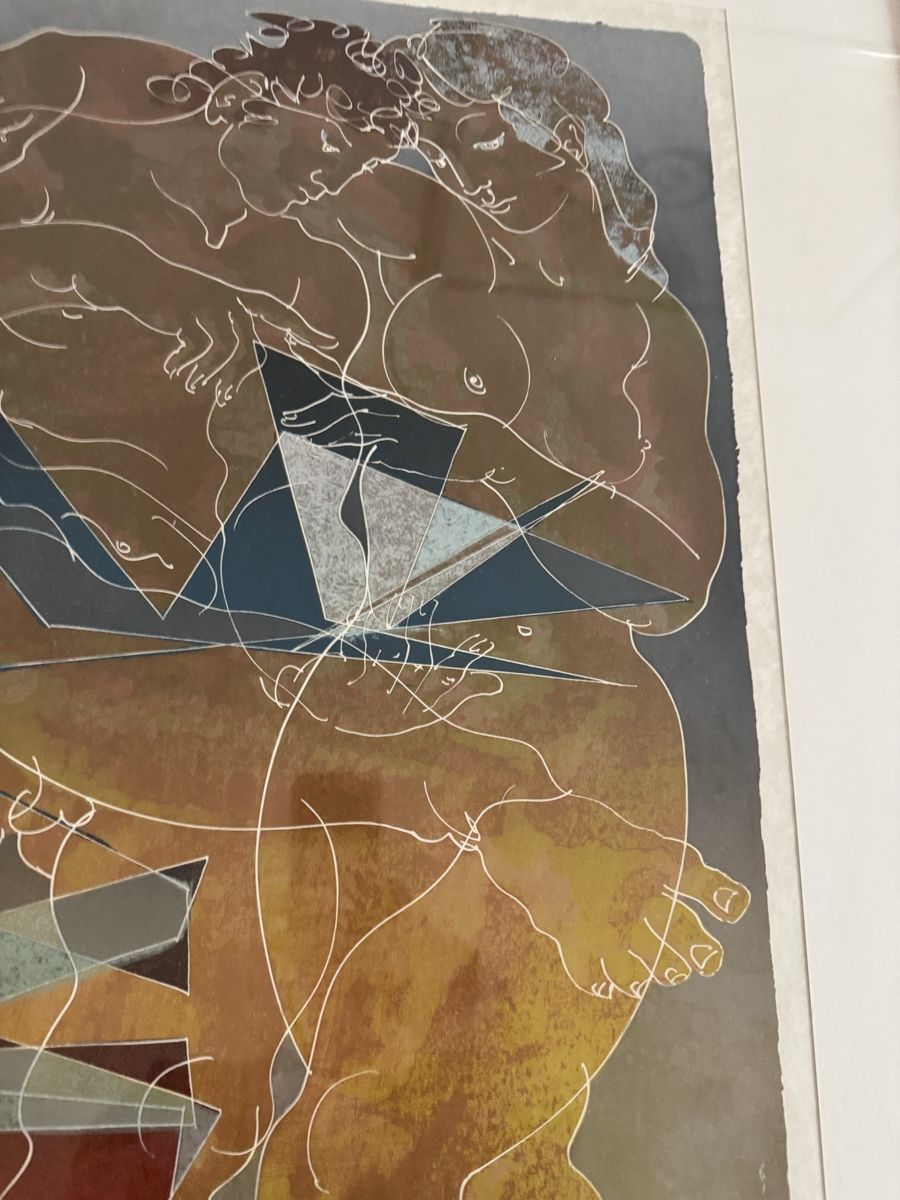 Grafiken & Lithographien: Lithografie signiert Hans Erni – Gebraucht aus Zürich von LuxuryJewellery 2