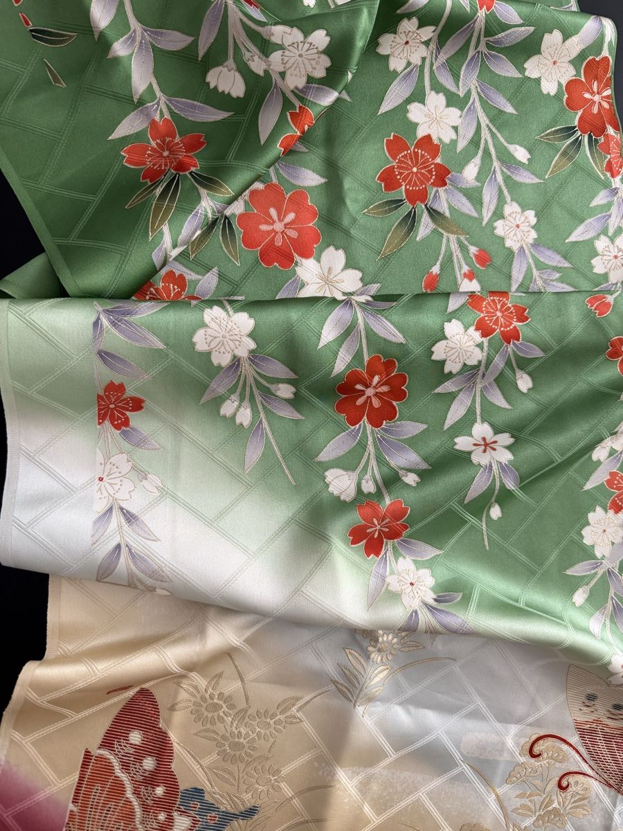 Tissus: Stoff 100%Seide Obi – D'occasion à Winterthur par tat_ky5h 1