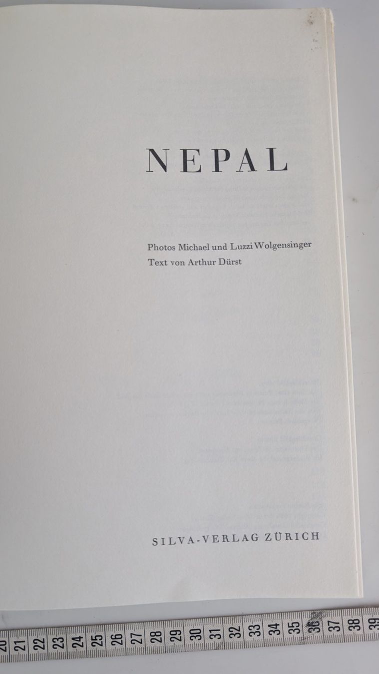 Libri: Nepal Bildband, Silva 1966 – Usato da Zürich venduto da axolottchen 6