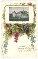 Glitzer-Perl-AK Luzern, Nöllithurm und 