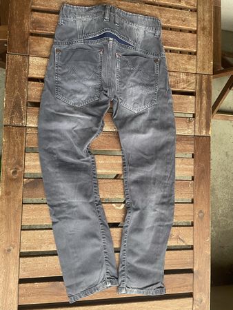 Maloja Malumpaz Jeans grau Grösse M 128/134