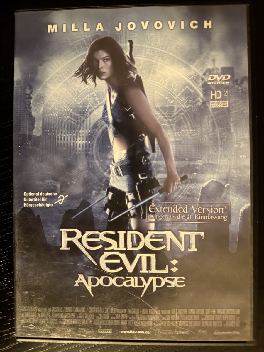 Alle DVDs: Resident Evil Apocalypse Extended Version guter Zustand – Neu (gemäss Beschreibung) aus Lausen von EisAmStiel94