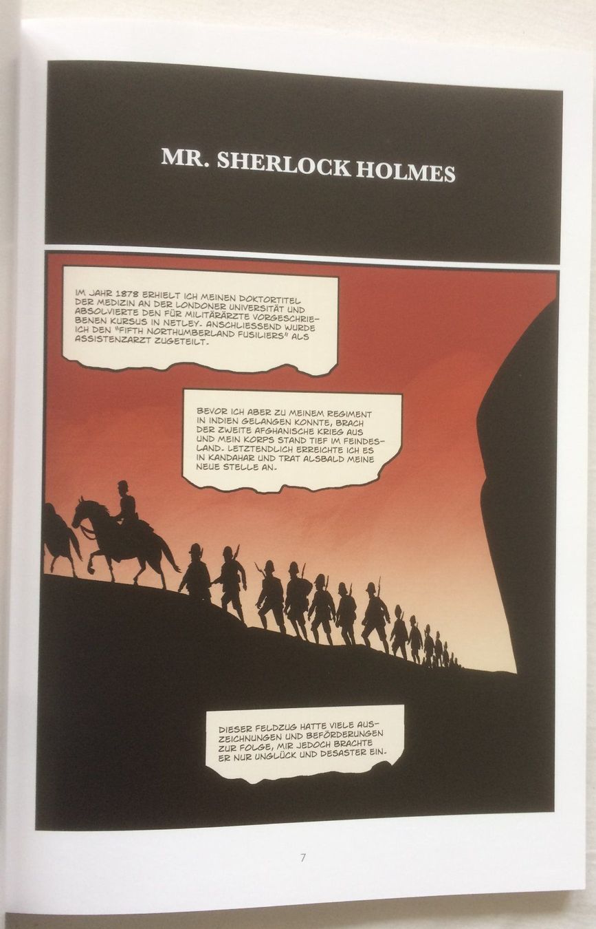 Fumetti: Sherlock Holmes - Band 1 - Graphic Novel – Usato da Schaffhausen venduto da durruti 3