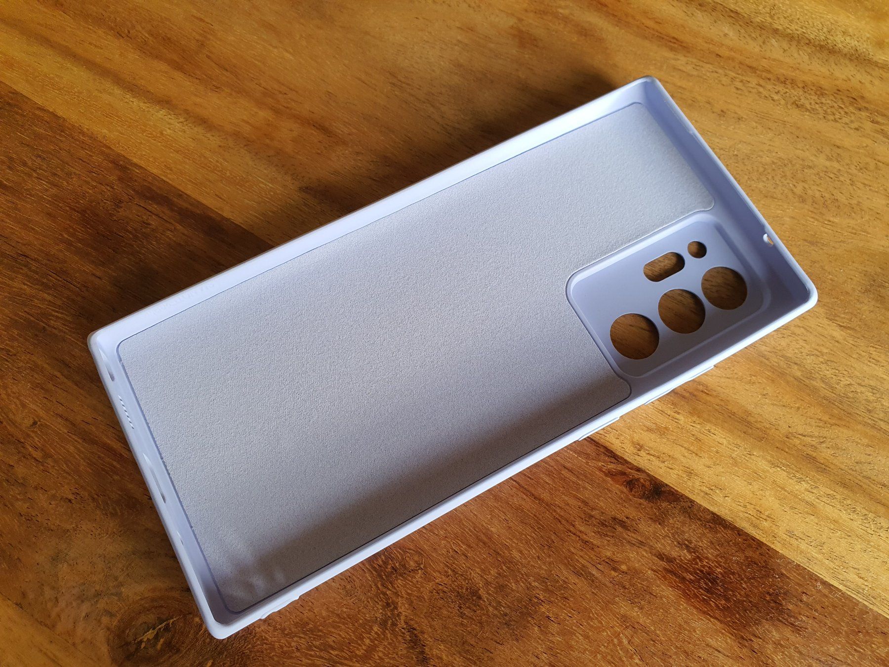 Cover & Protezioni schermo: Samsung Galaxy Note 20 Ultra - Silicone Hülle - Lavender – Nuovo e nell'imballaggio originale da Zug venduto da AnetaG 2