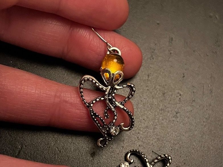Ohrringe & -stecker: Ohrringe Octopus – Neu (gemäss Beschreibung) aus Gams von Mariawicca 5
