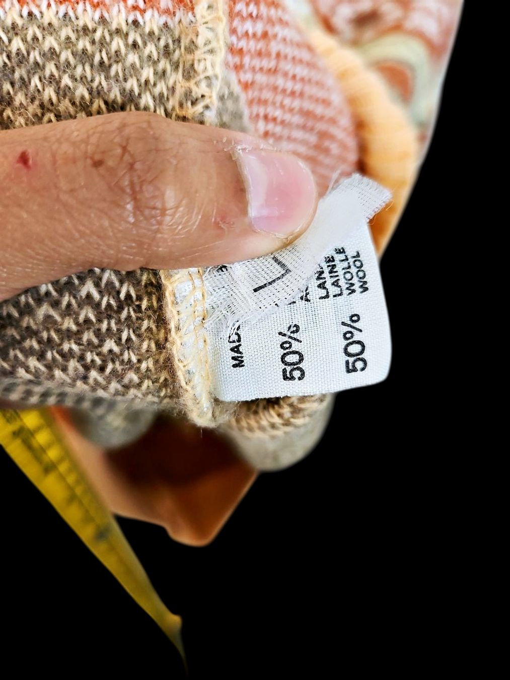 Maglioni & Felpe: Paola Davoli italienischer Wollmischgewebe-Pullover mit – Usato da Zug venduto da vinokilo 5
