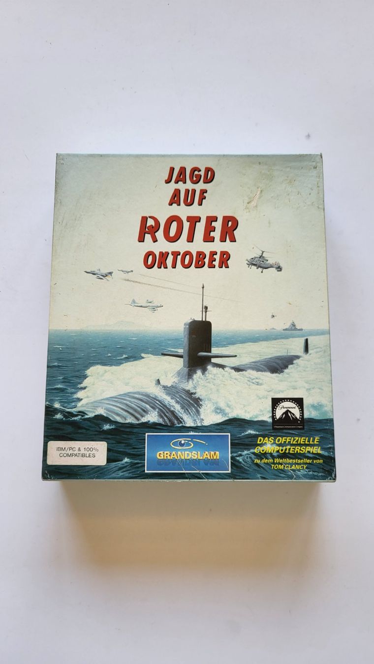 Giochi: Jagd auf roter Oktober - MS-DOS - Big Box – Usato da Rosshäusern venduto da West66