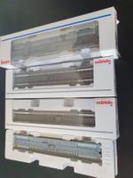 MÄRKLIN: 5 X SBB NIEDERFLURWAGEN AUS METALL NEUWERTIG/OVP