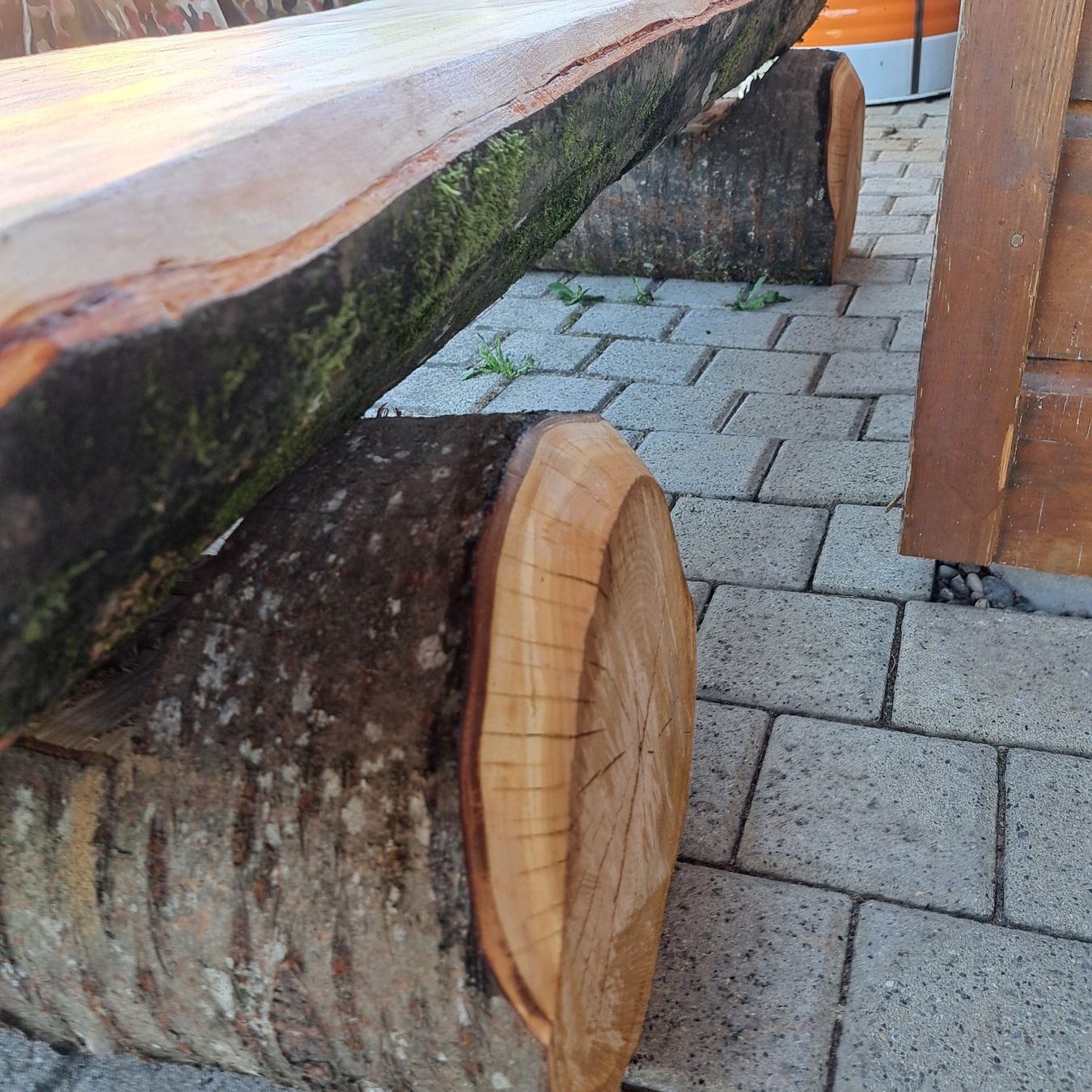 Bancs: Holzbank rustikal 155 cm lang – D'occasion à Benzenschwil par 007tinu 6