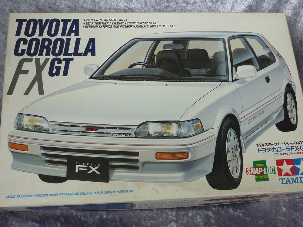 Toyota Corolla GT Twin Cam 16 1:24 (Neu (gemäss Beschreibung)) in ...