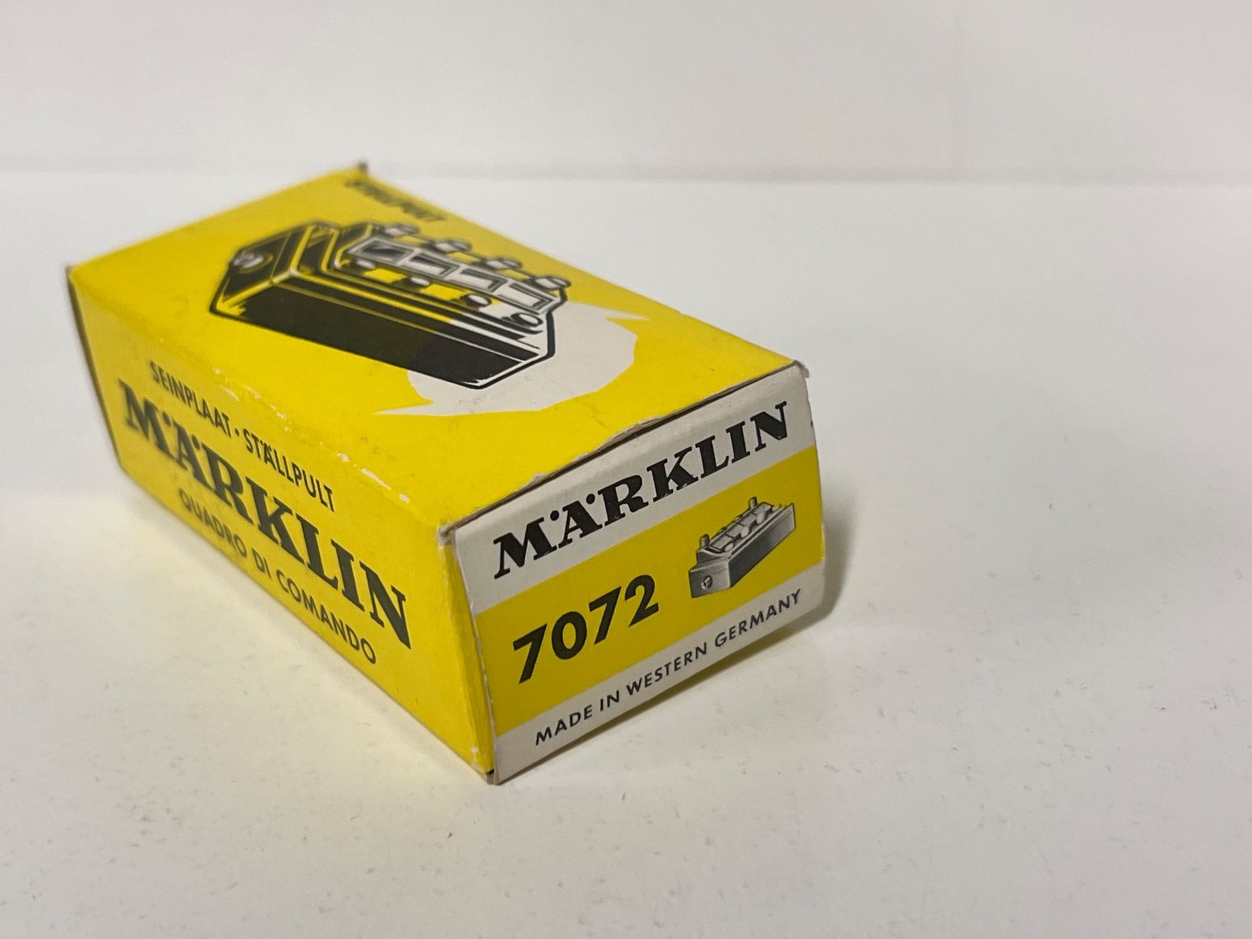Märklin Modellini di ferrovie: Märklin 7072  H0 Stellpult – Nuovo e nell'imballaggio originale da Geroldswil venduto da TopTrain54 2