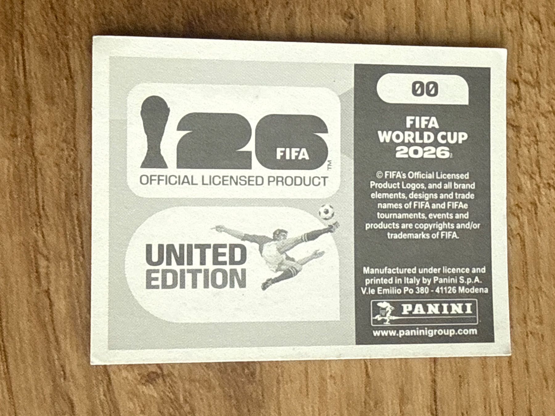Panini Carte collezionabili: Panini Sticker FIFA World Cup 2026 00 – Usato da Glattbrugg venduto da Schweigmatt 1