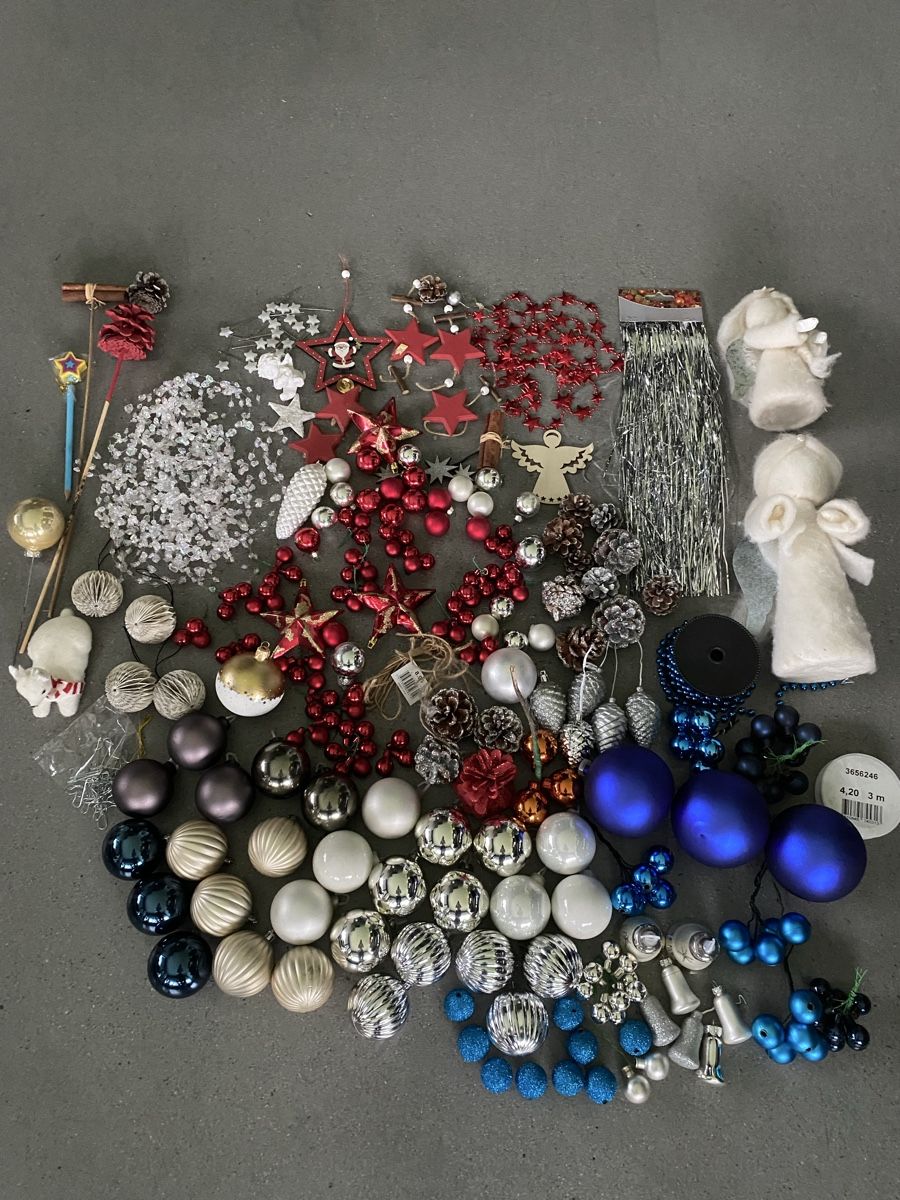 Tutte le decorazioni: 200+ Weihnachtskugeln Christbaumschmuck Deko Engel Glocken – Usato da Anglikon venduto da Couture-Shop