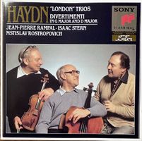 Haydn London Trios CD, Jean-Pierre Rampal, Top Zustand!