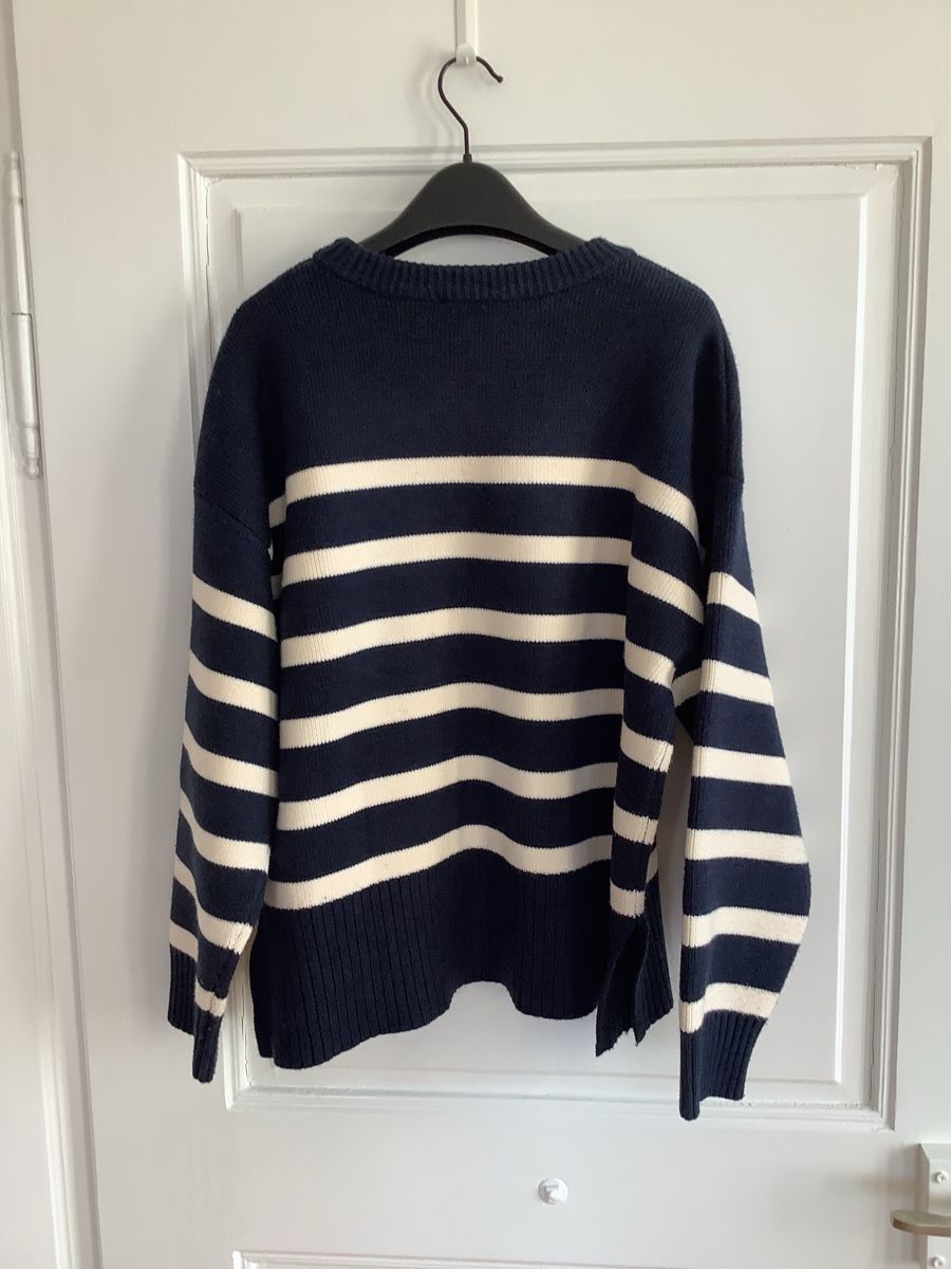 Zara Maglioni & Felpe: Dicker Strickpullover gestreift von Zara S/M Viscosemix – Usato da Stäfa venduto da loveforeverlove 4