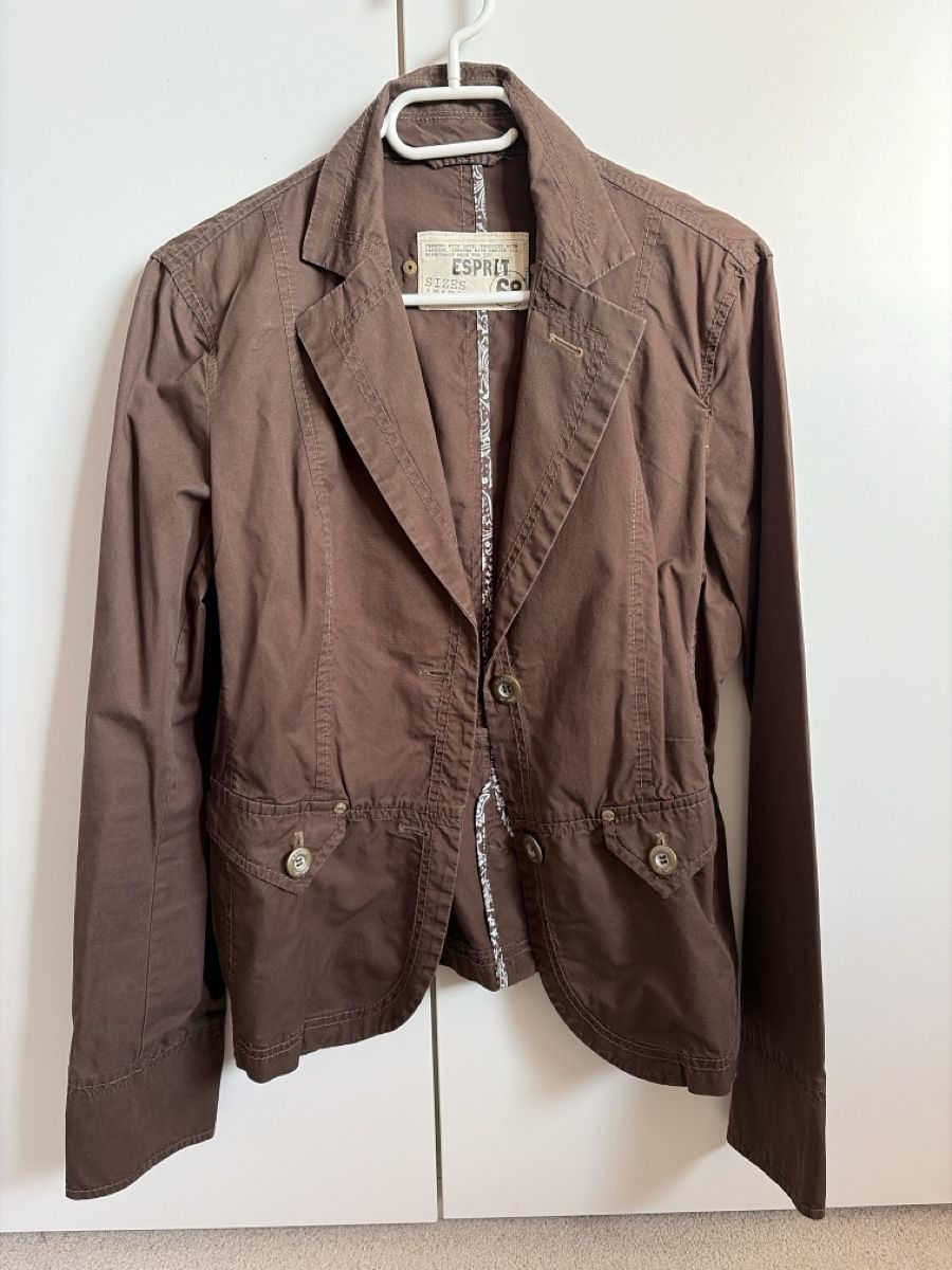 Esprit Jacken: Damen Blazer Esprit braun Grösse 38 – Gebraucht aus St. Gallen von flaviice
