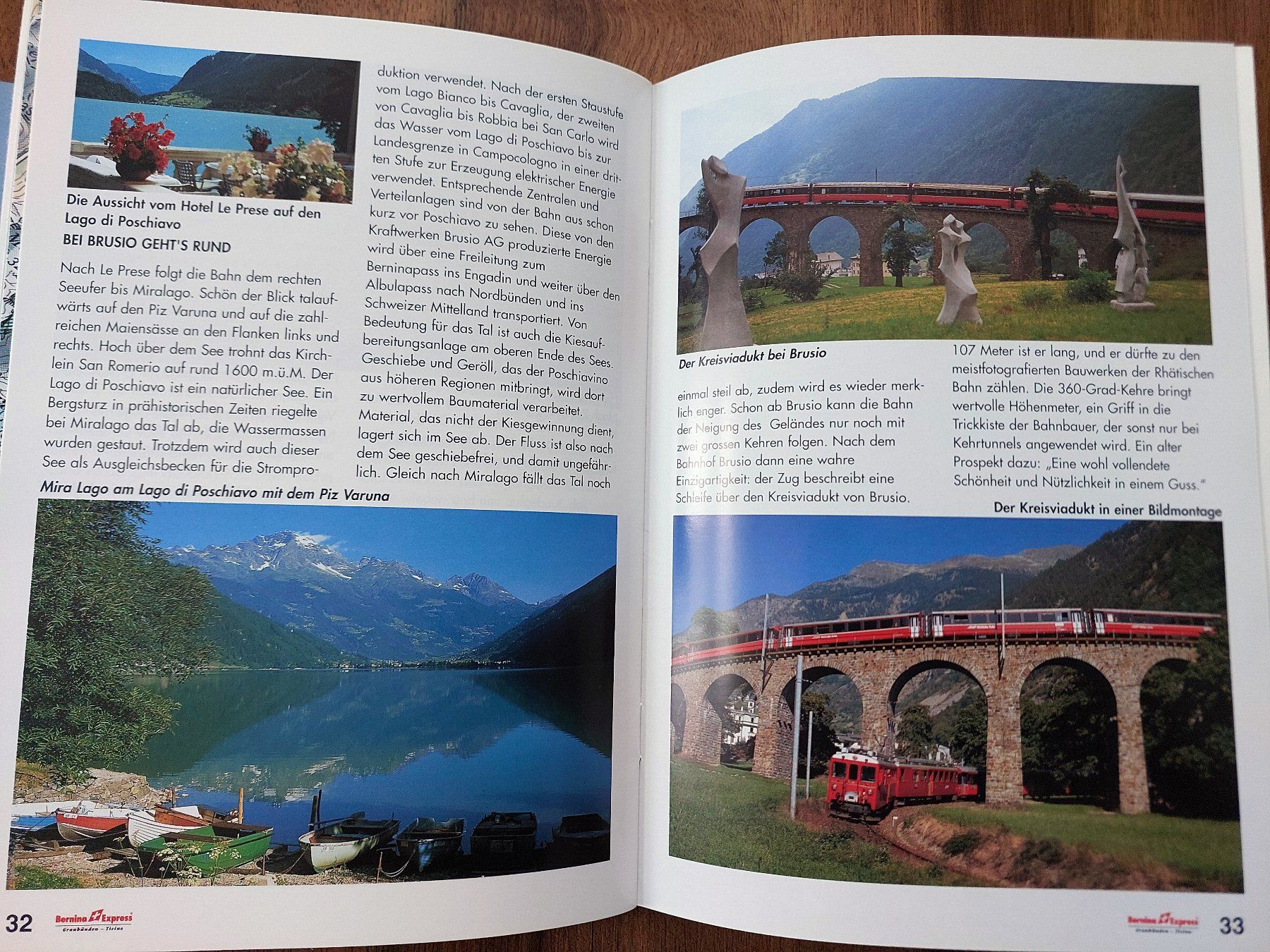 Riviste & Magazine: Bernina Express - Zwei Reiseführer – Usato da Schönenwerd venduto da Steidi 7