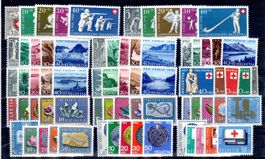 Pro Patria 1950-1963 ** Kat: 215.50 CHF