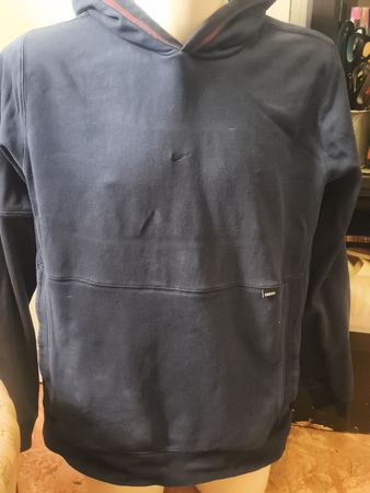 Herren Hoodie Nike dunkelblau Grösse L (A41)