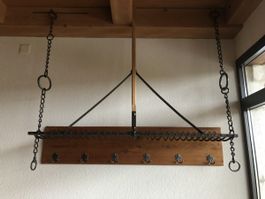 Garderobe für 12 bis 14 Kleiderbügel Unikat, aus Werkstatt