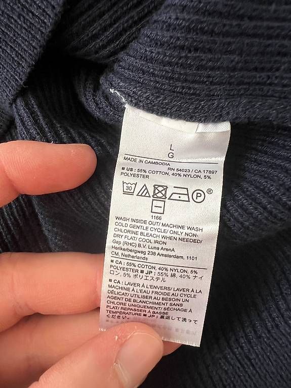 Maglioni & Felpe: Banana Republic Strickpullover Herren Dunkelblau L – Usato da Lufingen venduto da luc_g6rv 3