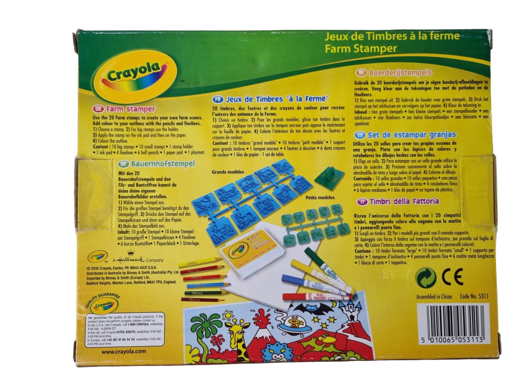 Timbri: CRAYOLA Bauernhofstempel – Usato da Wangen b. Olten venduto da Restwert_Wangen 1