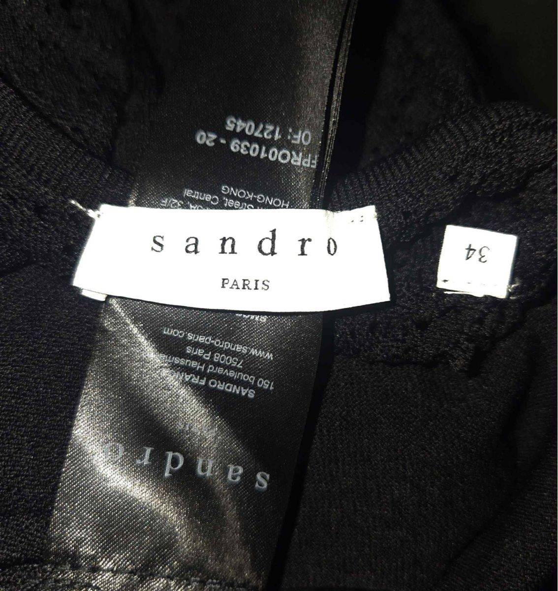 Sandro Vestiti: Sandro Black Elegant Dress – Usato da St.Josefen venduto da lop_lh8d 2