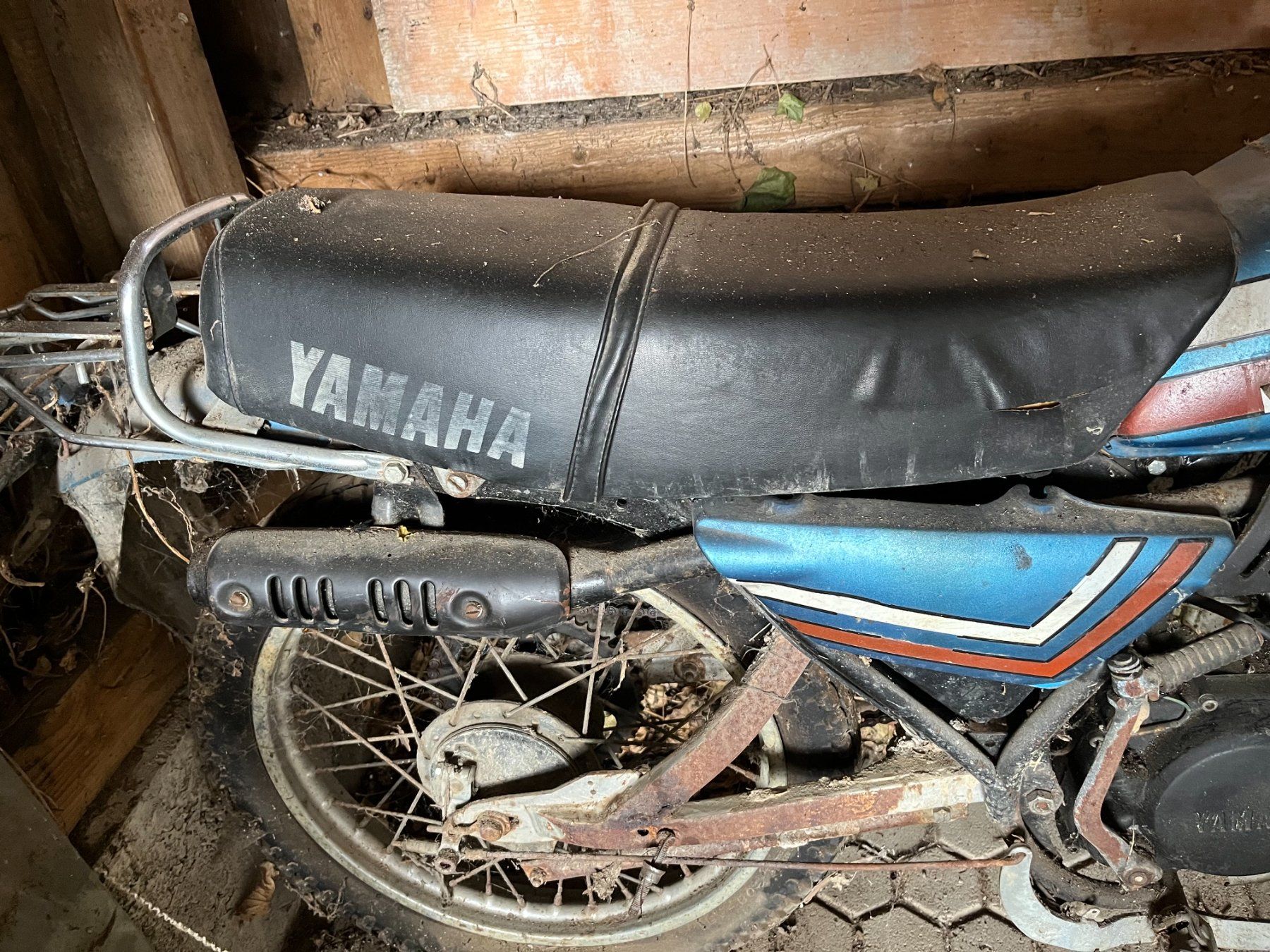 Yamaha Enduro: Yamaha DT 50 - Scheunenfund – Defekt aus Buchberg von Chirili 4