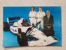 Mika Salo - Originalautogramm auf Foto