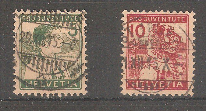 Tutti i francobolli: PJ 2+3 Zentralstempel – Usato da Lausanne venduto da Whorvath