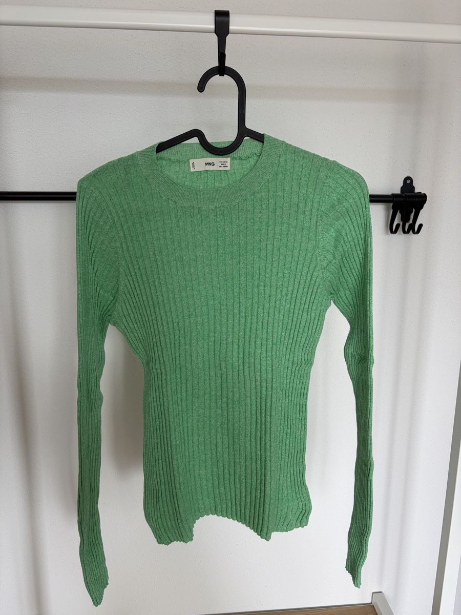 Mango Maglioni & Felpe: grüner Strickpullover, Grösse M – Usato da Emmenbrücke venduto da Leeaa.b