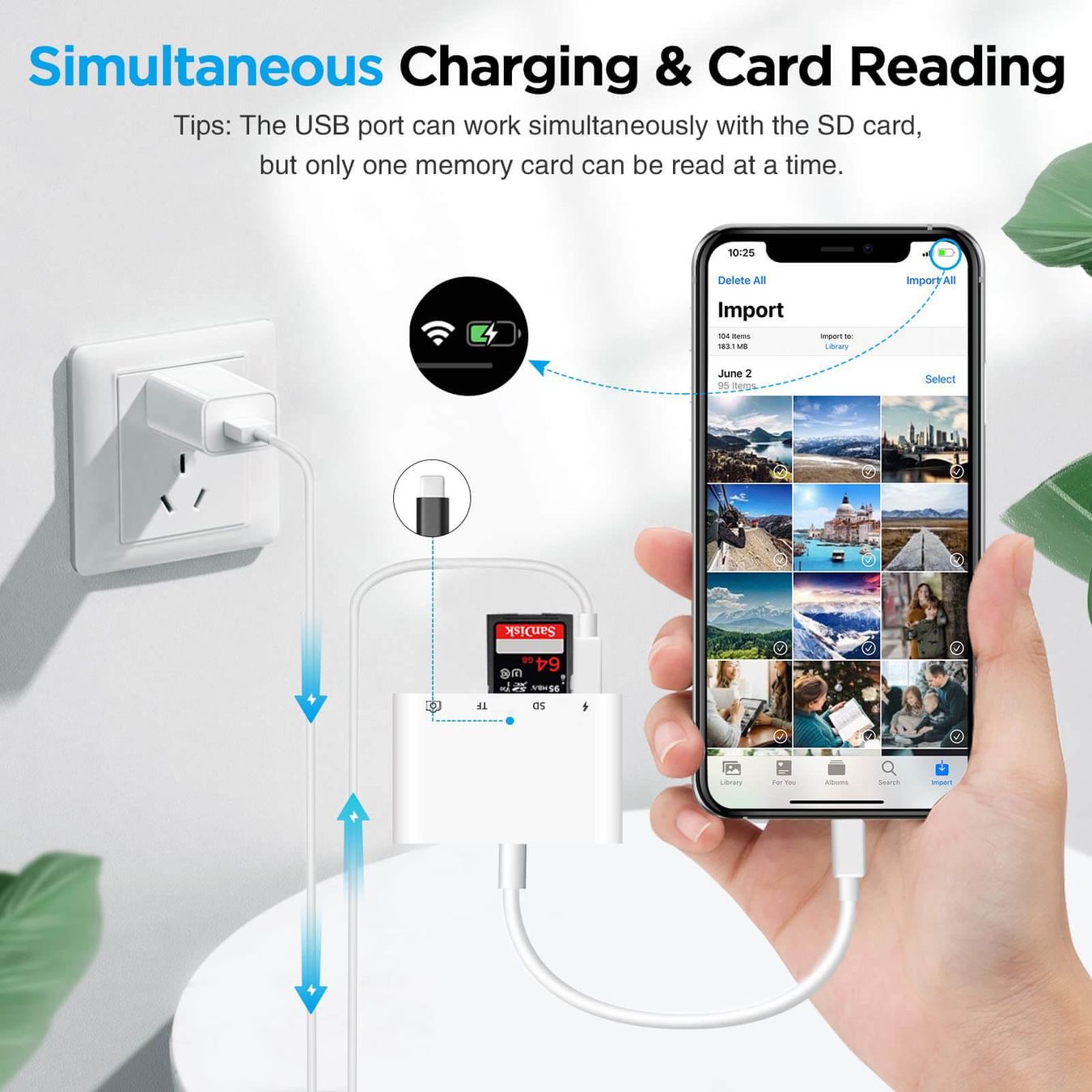 Lettori di schede: iPhone 4-in-1-SD-TF-Speicherkarten-OTG-Adapter – Nuovo e nell'imballaggio originale da Unterägeri venduto da RmOnline 8