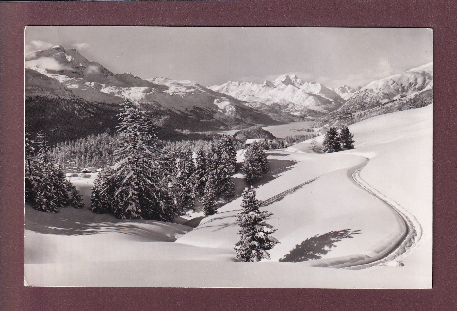 Cartes postales: ST. MORITZ - Oberalpina - 1955 – D'occasion à Pully par nicecards