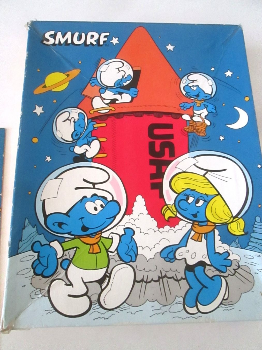 Puzzle: Puzzle Smurf, vintage 1980 – Usato da Sementina venduto da babucia 1