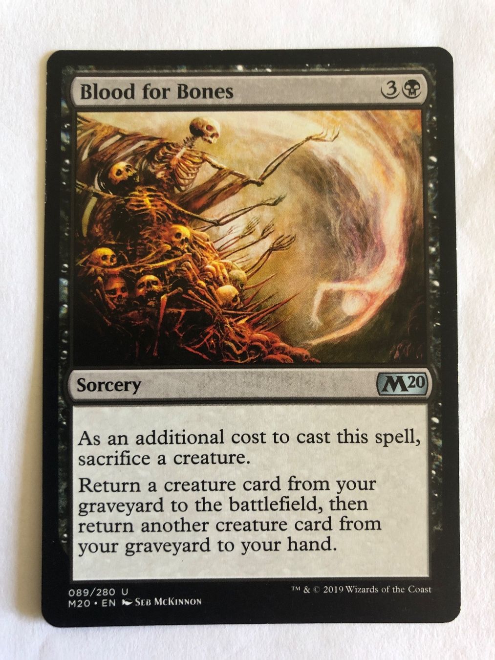 Magic The Gathering Carte collezionabili: MTG - Blood for Bones - #direktkauf – Usato da Basel venduto da Melchior5