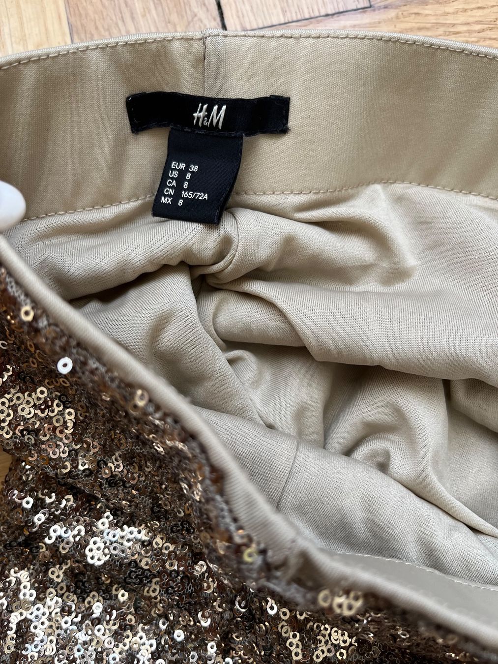H&M Leggings: New glamour pants/leggings  size S – Nuovo (secondo la descrizione) da Chêne-Bougeries venduto da Seetooyoo 3