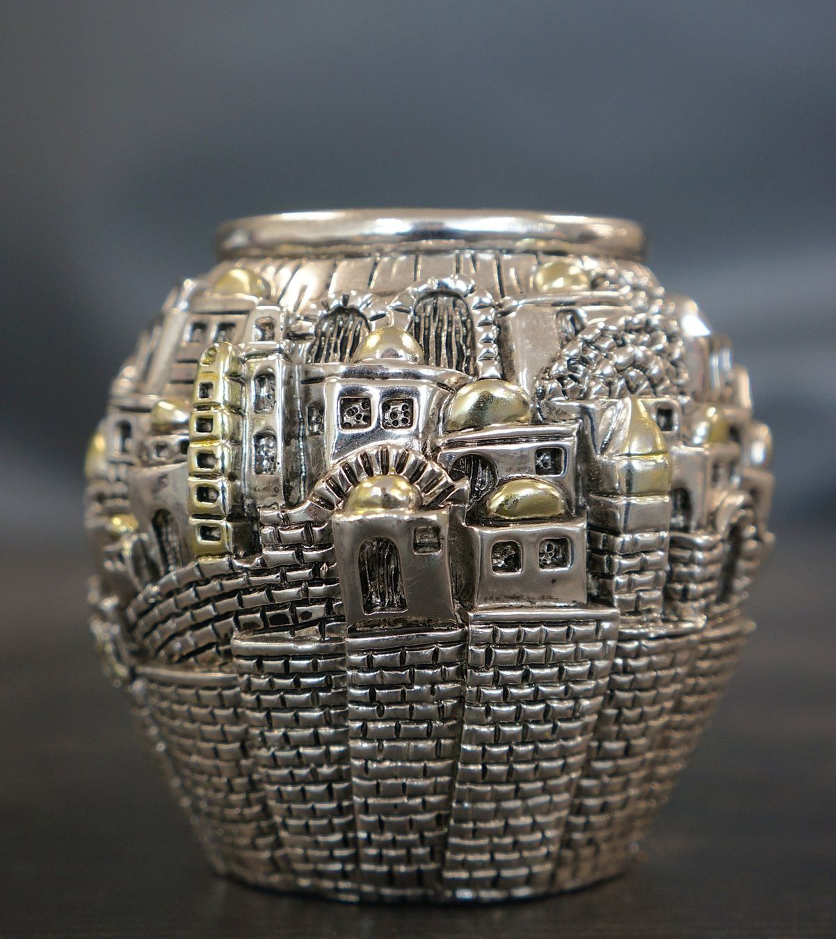 Portacandele: Silber Jerusalem Kerzenhalter R.AS925 – Usato da Basel venduto da bk_brockibasel 3