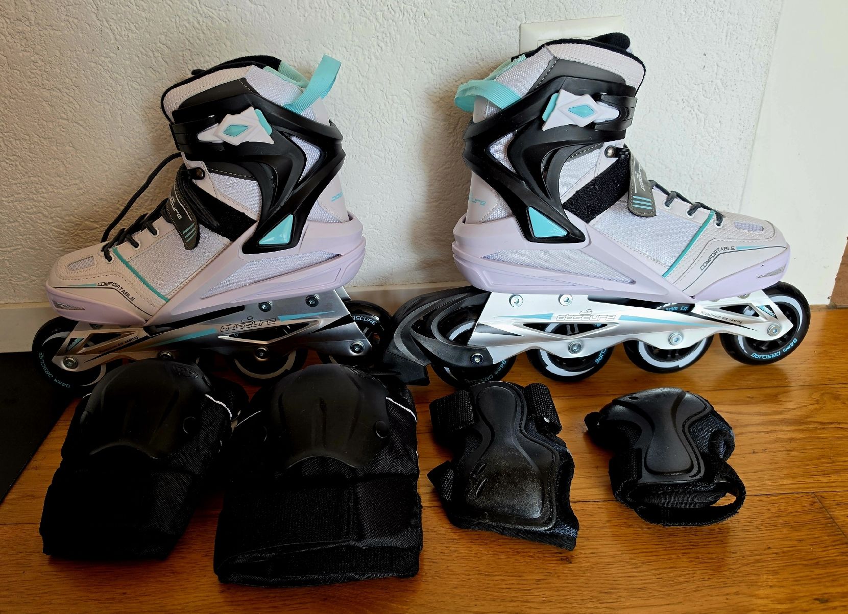 Inline-Skating & Rollschuhe: Inline Skates mit Schutzausrüstung Grösse 41 – Neu (gemäss Beschreibung) aus Grafenried von chris1898 1