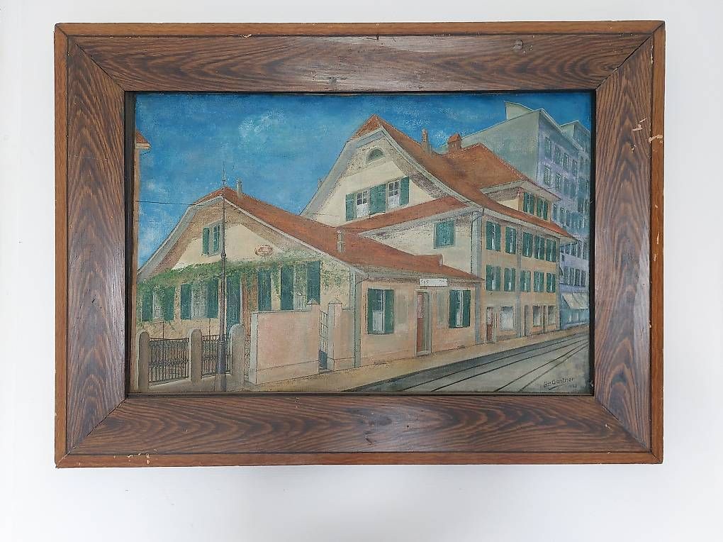 Tableaux: Ölgemälde, Leon Gantner, Kunstmaler aus Graubünden – D'occasion à Unterwasser par mic_n5hh 1
