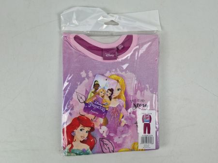 DISNEY PRINCESS Mädchen Pyjama pink, 6 J.