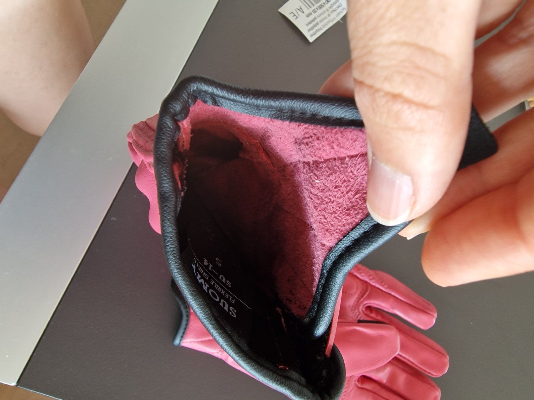Guanti & manicotti: Leder Damen Motoradhandschuhe Neu – Usato da Niederscherli venduto da Pemela 4