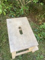 Treppenhocker ikea natur holz