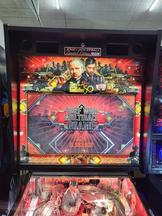 Jersey Jack Pinball Godfather LE Limited Edition Kaufen auf Ricardo