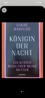 Lukas Bärfuss Koenigin der Nacht Buch neuwertig
