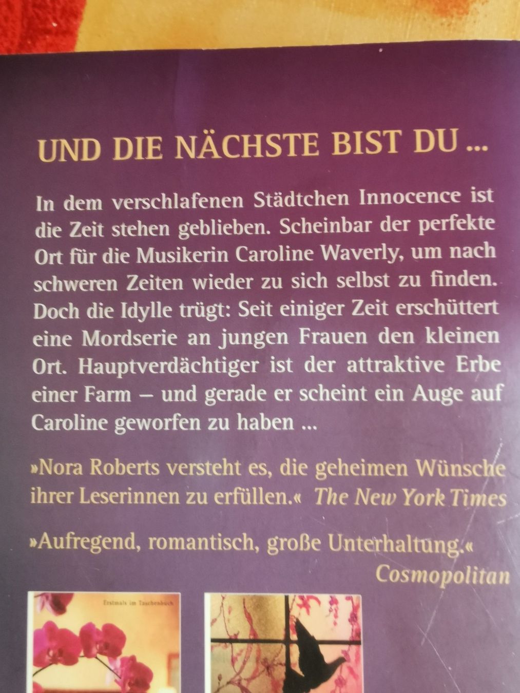 Bücher: Nora Roberts, Sehnsucht der Unschuldigen – Gebraucht aus Kölliken von mar5742 1