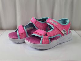 Gr. 35 - Skechers SLights Kindersandalen, Neu
