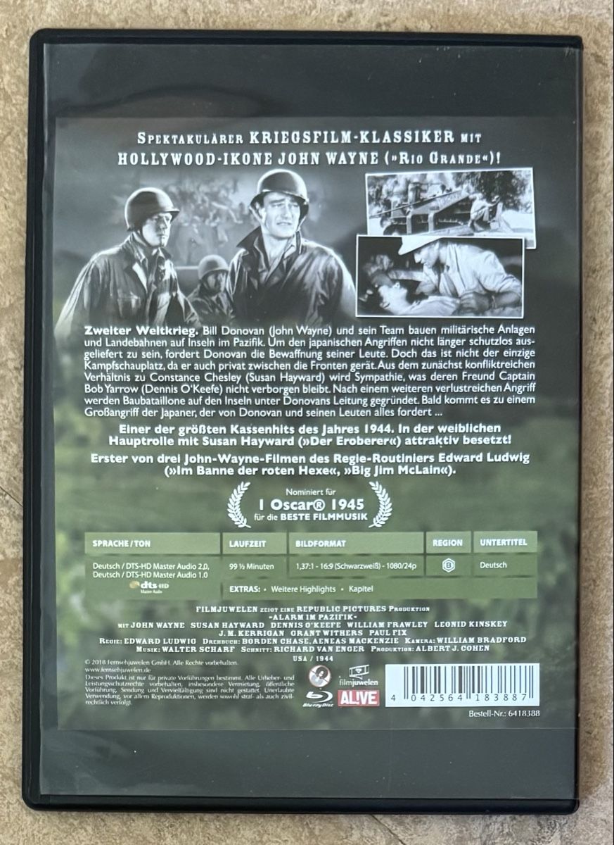Tutti i DVDs: ALARM IM PAZIFIK  – Nuovo (secondo la descrizione) da Dietikon venduto da AndreaSch01 1