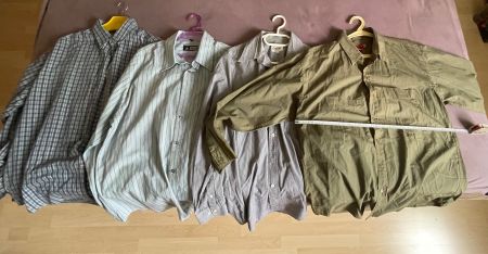 4 Herrenhemden XL