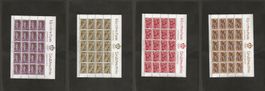 Bogen Serie Sport 1972 München Leichtenstein postfrisch