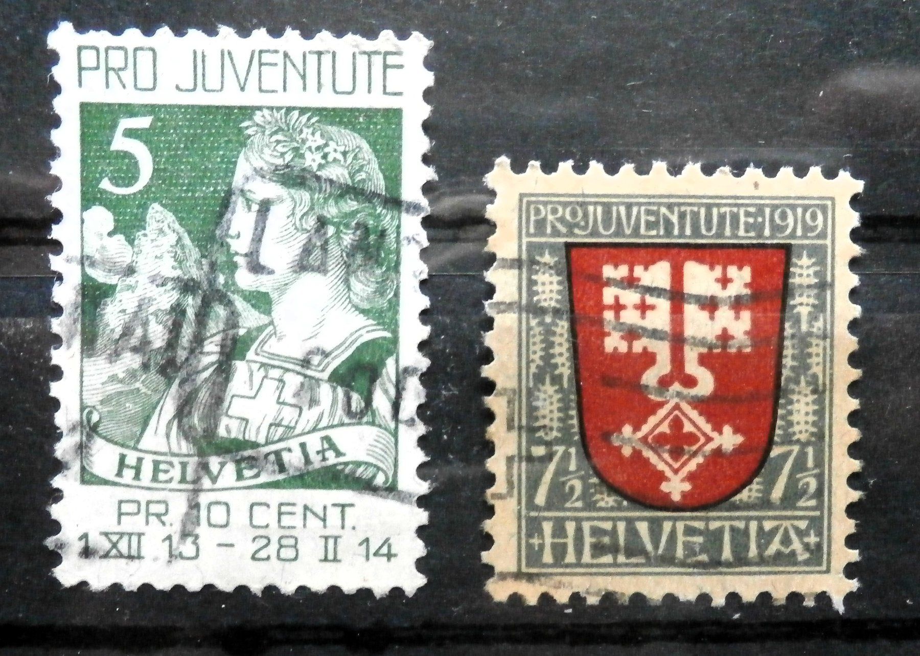 Tous les timbres: CH Pro Juventute 1913/1919 – D'occasion à Kehrsatz par Bernherb2 1